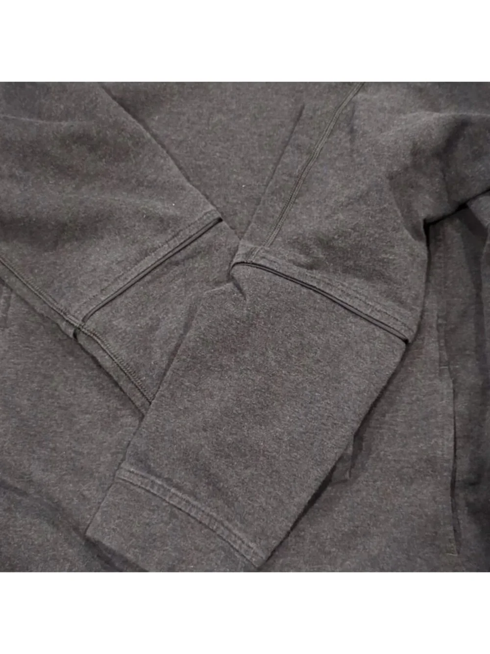 Lululemon all good Heathered Grey pullover Hoodie